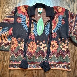 FARM Rio Multicolor Knit Cardigan